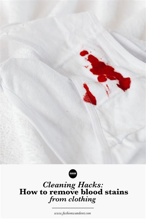 how to splatter fake blood on clothes|how to remove blood stains.